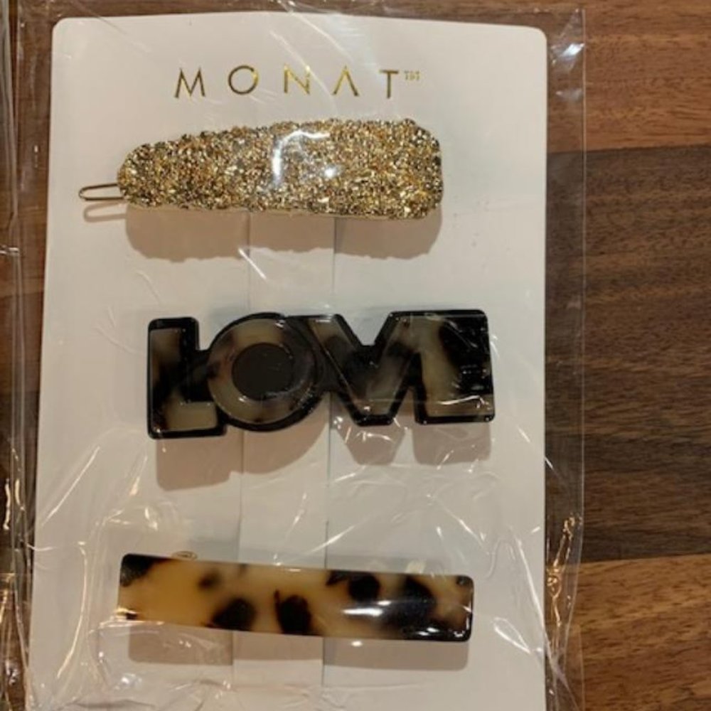 Monat Hair Accessories NWT